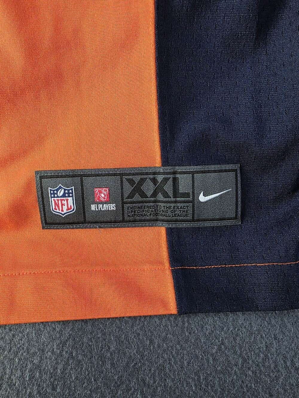 Men's XXL Nike Russell Wilson Denver Broncos Football Jersey - Picture 4 of 5
